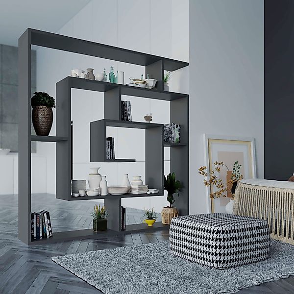 Decortie Bücherregal Labirent, Modernes Bücherregal, Raumtrenner, günstig online kaufen