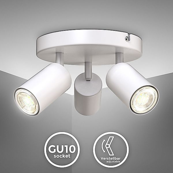 B.K.Licht Deckenleuchte LED Deckenlampe Wandleuchte Wohnzimmer, günstig online kaufen