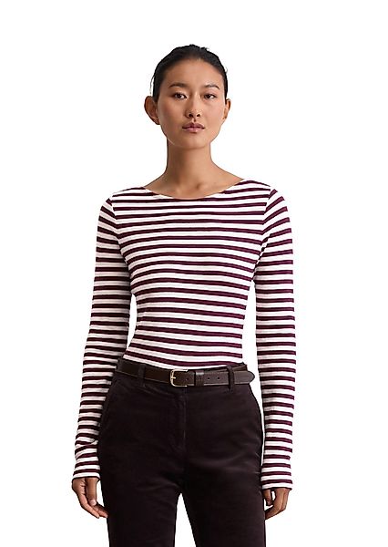 Marc O'Polo Langarmshirt aus Slubjersey günstig online kaufen