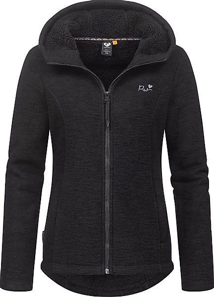 Ragwear Kapuzenstrickjacke Lyshka Melange Kuschelige Kapuzenjacke günstig online kaufen