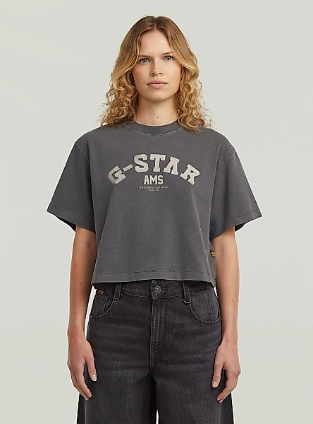 G-STAR T-Shirt "Washed Boxy T-Shirt" günstig online kaufen