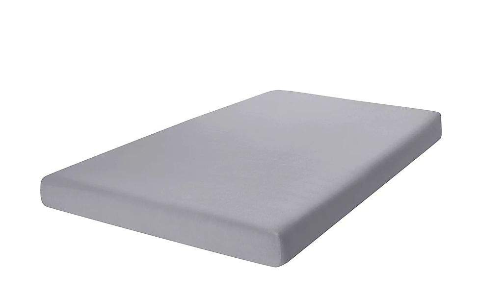 LAVIDA Biber Spannbettlaken  Q 66 - grau - 100% Baumwolle - 100 cm - Sconto günstig online kaufen