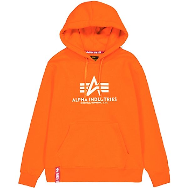Alpha Industries  Sweatshirt Basic Hoodie - boost orange günstig online kaufen