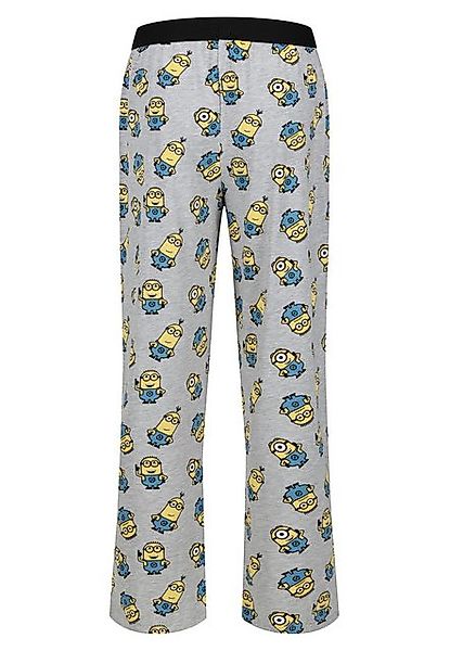 Recovered Loungepants Loungepants - Minions All over printed grau XXL günstig online kaufen