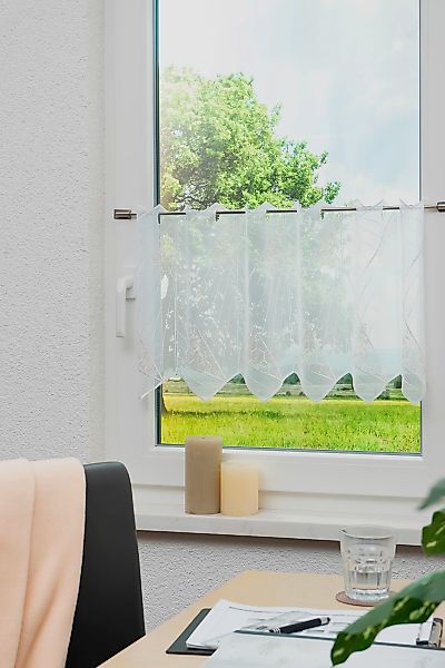 Stickereien Plauen Panneaux "Linda" Stangendurchzug 1 Stk. tlg. günstig online kaufen