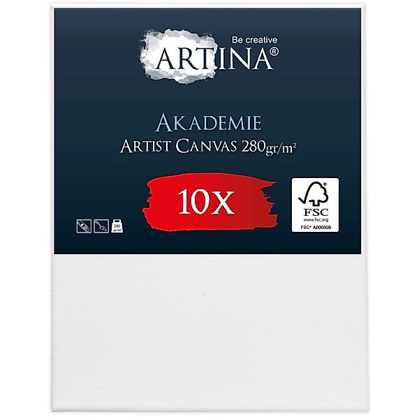 Artina Akademie Keilrahmen 40x50cm FSC 10tlg günstig online kaufen