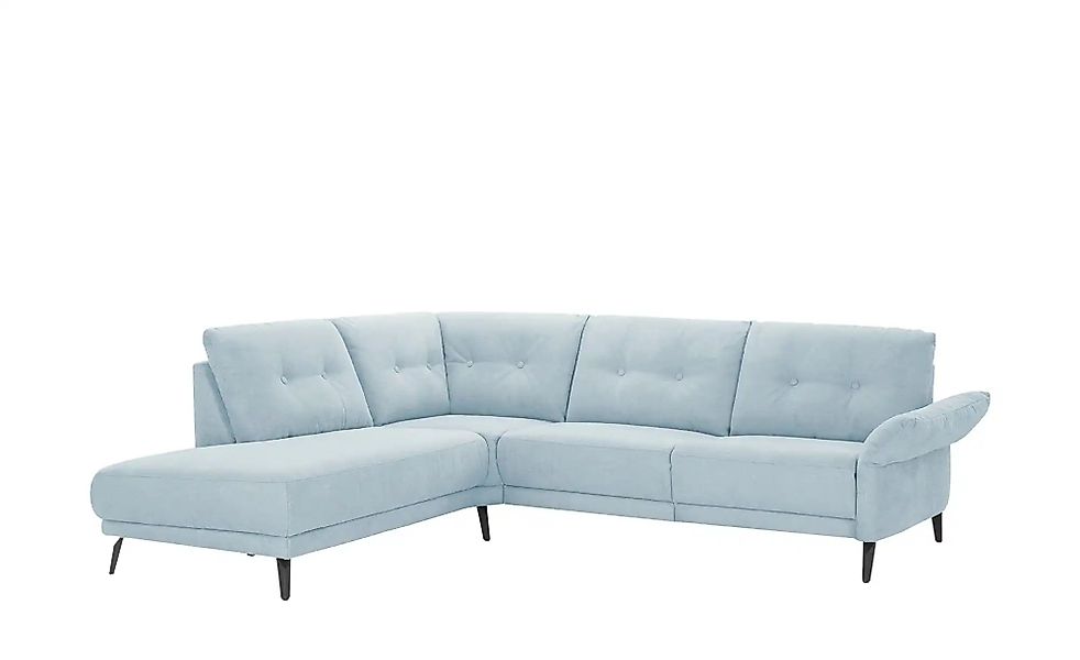 Jette Home Ecksofa   Scope ¦ blau ¦ Maße (cm): B: 258 H: 88 T: 221 Polsterm günstig online kaufen