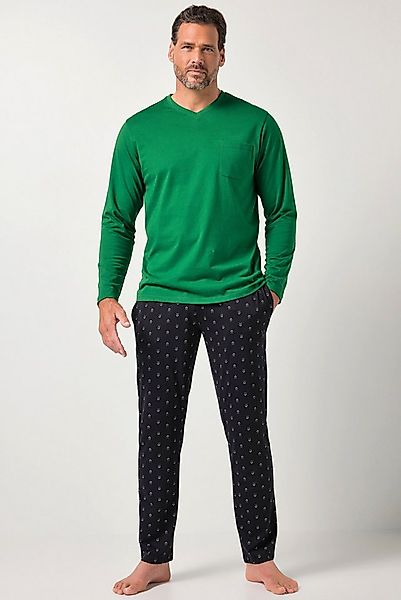 JP1880 Schlafanzug Schlafanzug Homewear Zweiteiler Langarmshirt günstig online kaufen