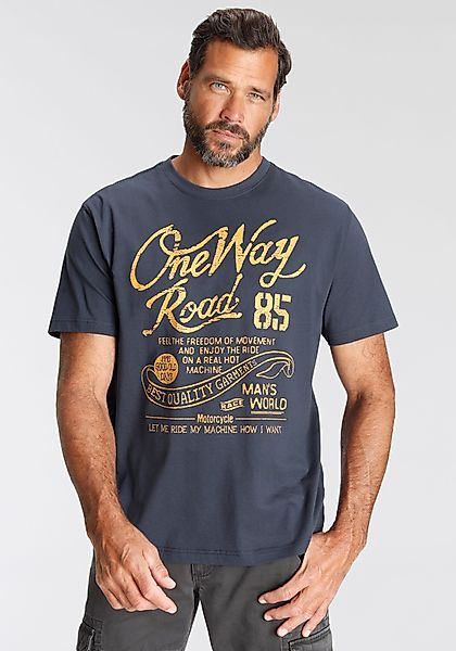 Man's World T-Shirt Kurzarm, Regular Fit, günstig online kaufen