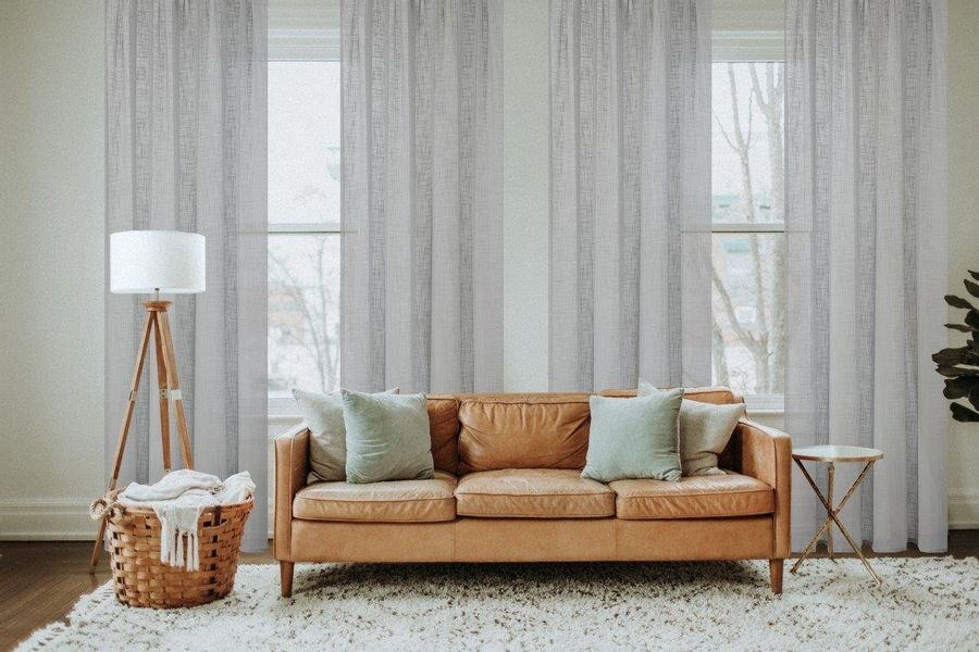 Home Basics Vorhang 800530 Ösen Fertigschal günstig online kaufen