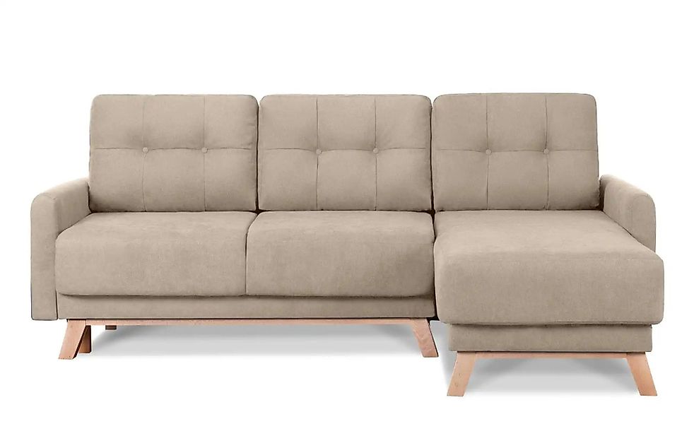 KONSIMO Ecksofa   ¦ beige ¦ Maße (cm): B: 228 H: 79 Polstermöbel > Sofas > günstig online kaufen