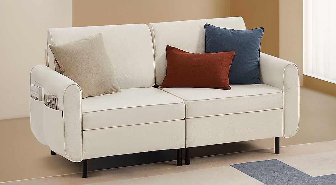 VASAGLE 2-Sitzer, Modulares Sofa, Einzelsessel, Couch günstig online kaufen