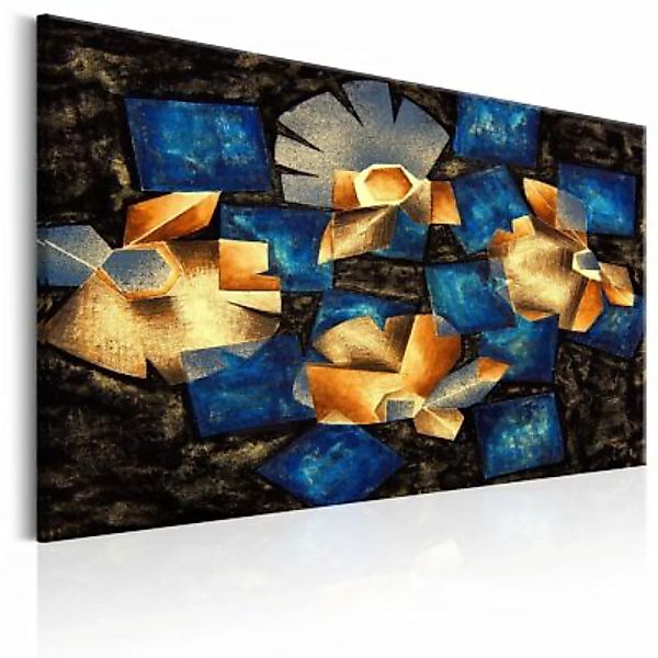 artgeist Wandbild Geometrical Flowers mehrfarbig Gr. 60 x 40 günstig online kaufen