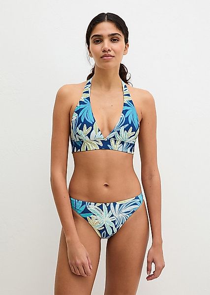 Marc O'Polo Bandeau-Bikini-Top Bohemian Leaf AOP günstig online kaufen