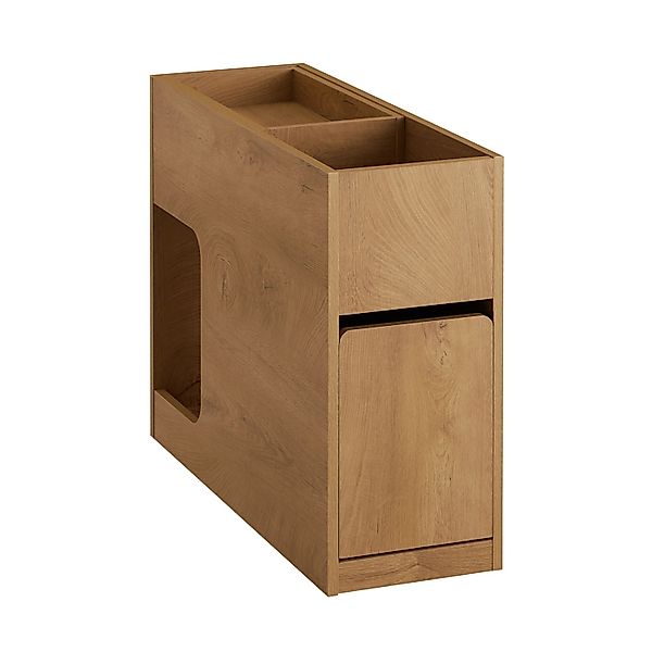 SoBuy Schmaler Beistelltisch Nachttisch Couchtisch mit Schublade FBT158-N günstig online kaufen