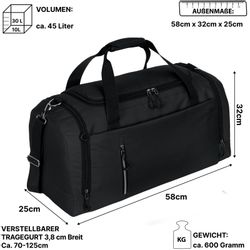 EAAKIE Sporttasche 45 L Reisetasche Saunatasche günstig online kaufen