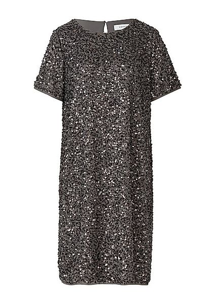 comma Minikleid Kleid Kurzes Kleid mit Pailetten günstig online kaufen