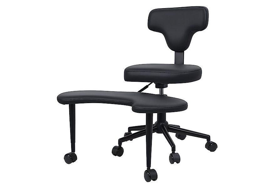 Rutaqian Bürostuhl ohne Armlehnen, Schreibtischstuhl Criss Cross Stuhl mit günstig online kaufen