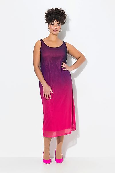 MIAMODA Jerseykleid Kleid ärmellose A-Linie Mesh günstig online kaufen