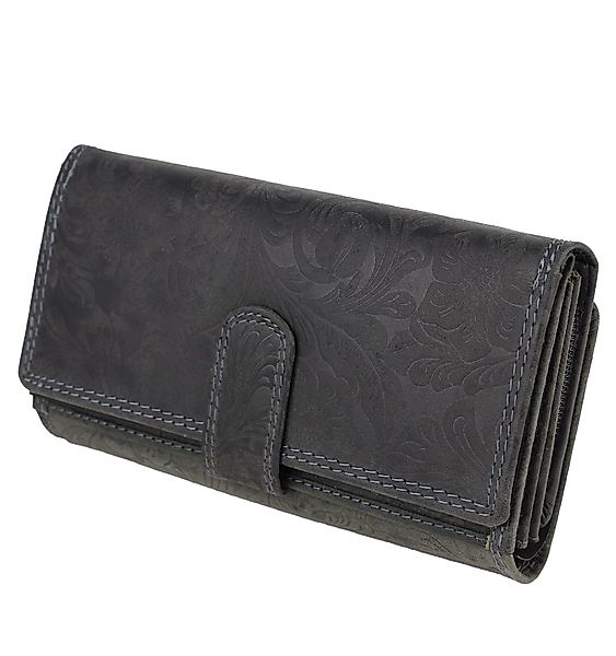 Schompi Geldbörse Vintage XL Leder Portemonnaie günstig online kaufen