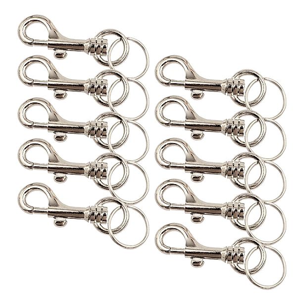HTI-Living Schlüsselanhänger Karabinerhaken 10er Set (Set, günstig online kaufen