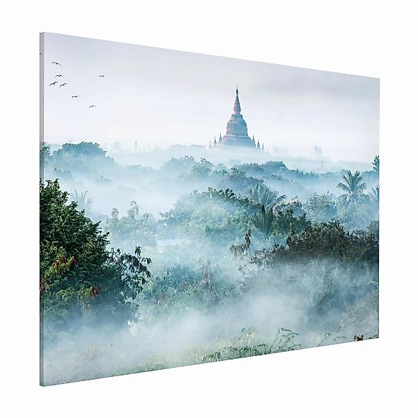 Magnettafel Morgennebel über dem Dschungel von Bagan günstig online kaufen