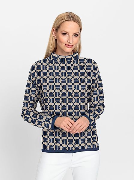 heine Strickpullover Jacquard-Pullover günstig online kaufen