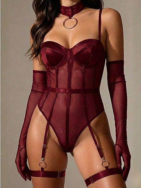 Elegant Love Body Dessous-Set: Korsagen-Body mit Bügel-Cups – Sexy Lingerie günstig online kaufen