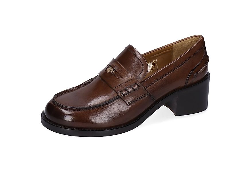 Melvin & Hamilton Imke 1 Leder-Loafers für Damen Loafer Block-Absatz, Echte günstig online kaufen
