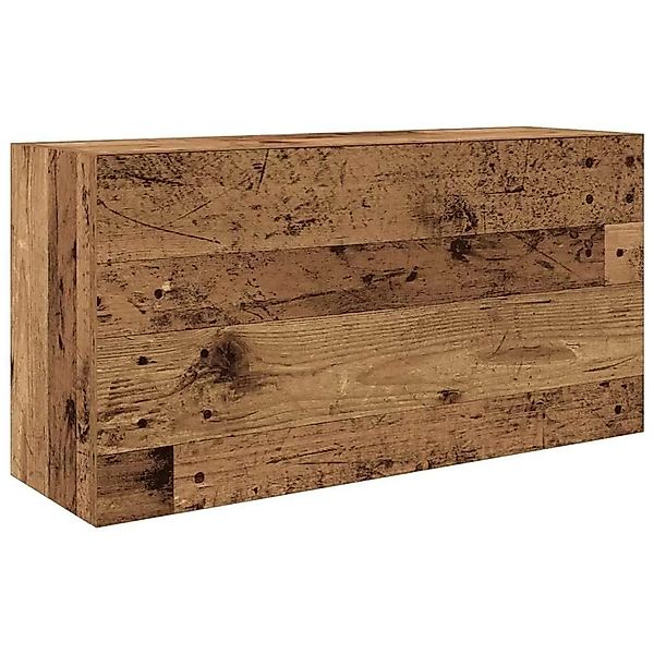 vidaXL Bad-Wandschrank Altholz-Optik 80x25x40 cm Holzwerkstoff 860092 günstig online kaufen