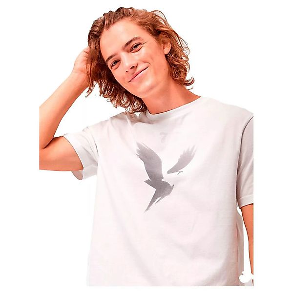 American Eagle Super Soft Eagle Graphic Kurzärmeliges T-shirt S Natural günstig online kaufen