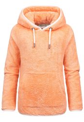 REPUBLIX Kapuzenpullover CAROL Damen Teddy Sweatjacke günstig online kaufen