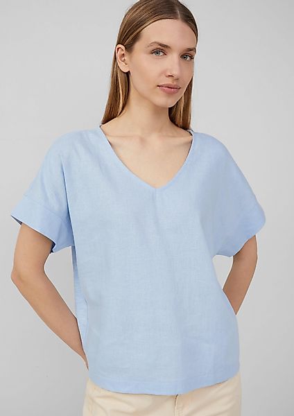 s.Oliver Kurzarmshirt T-Shirt T-Shirt im Fabricmix günstig online kaufen