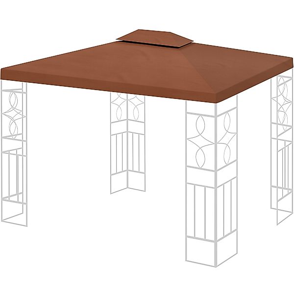 habeig Pavillon-Ersatzdach Wasserdicht Ersatzdach 3x4m Dach günstig online kaufen
