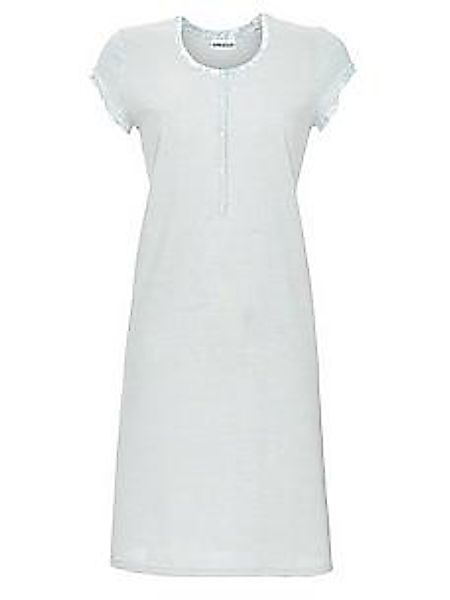 Nachthemd Rundhals-Ausschnitt Ringella blau günstig online kaufen