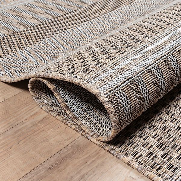 Sanat Teppich "Melissa 8003" rund 10 mm Höhe Kurzflor, In -und Outdoor geei günstig online kaufen