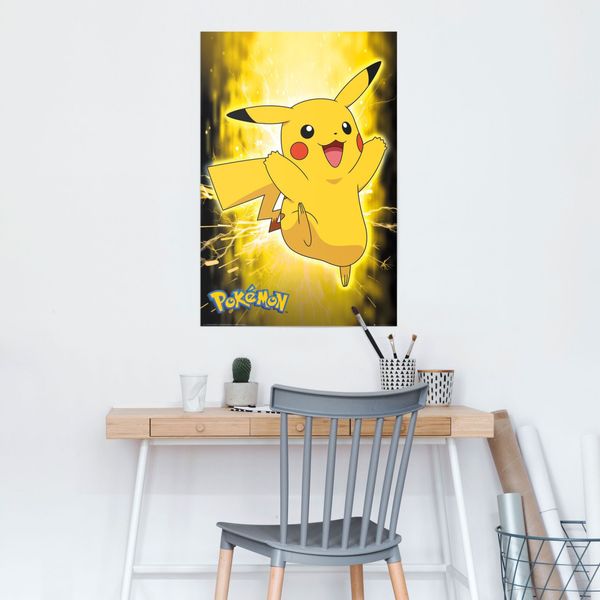 Reinders Poster "Pickahu Pokémon" 1 Stk. tlg. günstig online kaufen