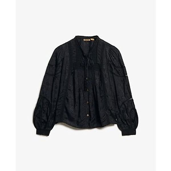 Superdry  Blusen Chemisier manches longues à dentelle femme günstig online kaufen