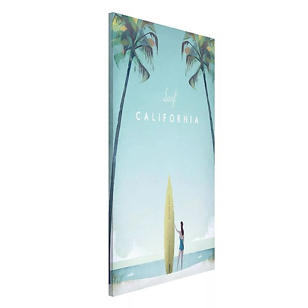Magnettafel Strand - Hochformat 3:4 Reiseposter - California günstig online kaufen
