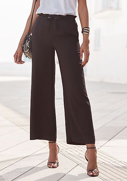 LASCANA Paperbag-Hose mit weitem Bein und günstig online kaufen