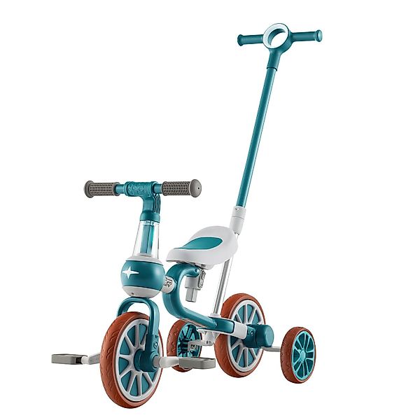 KOMFOTTEU Dreirad Kinder Balance Fahrrad, 4-Rad-Laufrad günstig online kaufen