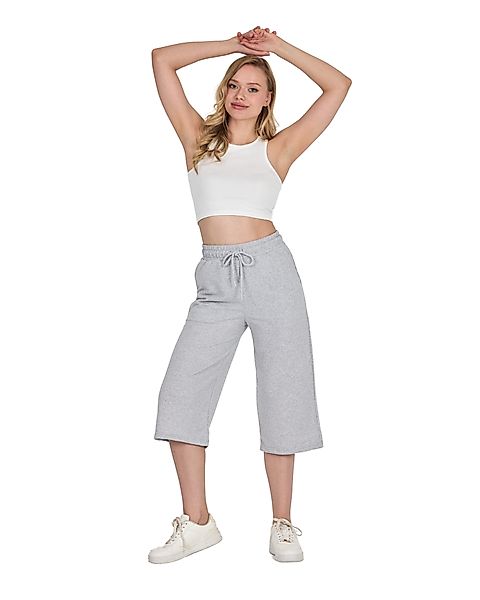 COMEOR 3/4-Hose COMEOR Damen Capri Sweatpants – Bequeme 3/4 Jogginghose günstig online kaufen