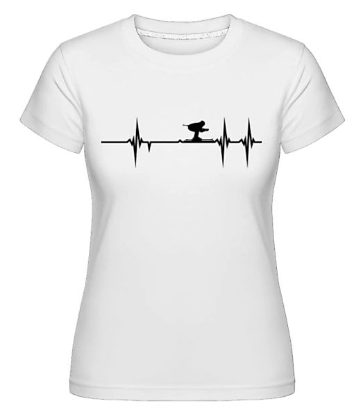 Ski Herzschlag · Shirtinator Frauen T-Shirt günstig online kaufen