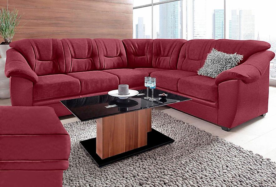 sit&more "Savona L-Form, B: 262 cm" optional Bettfunktion, Federkern günstig online kaufen