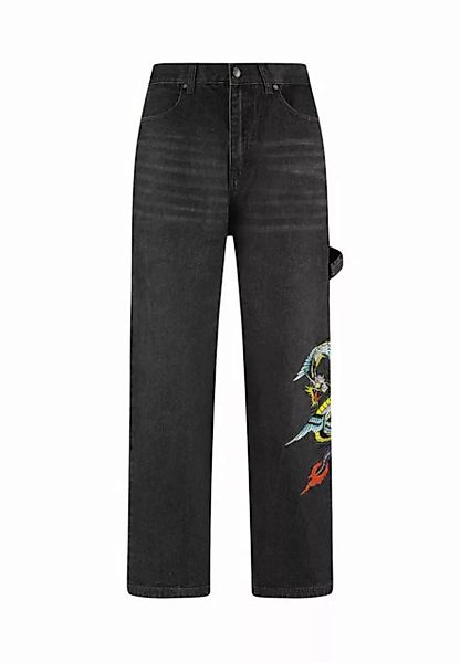 Ed Hardy Regular-fit-Jeans Jeans Ed Hardy Flying Dragon Carpenter, G 32 günstig online kaufen