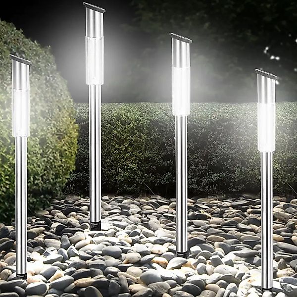 monzana LED Solarleuchte, Solarleuchte, 4er Set günstig online kaufen