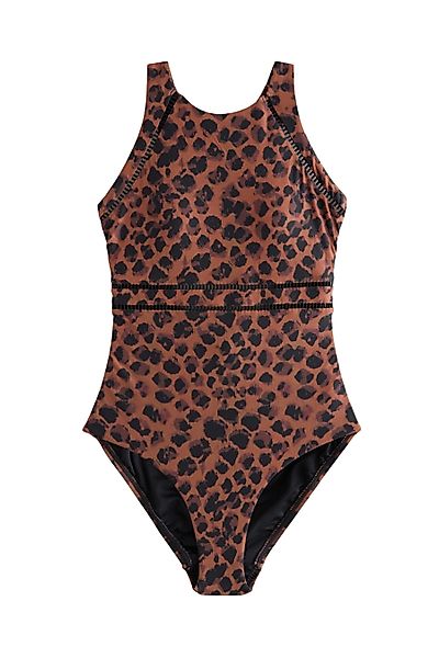 Next Badeanzug Hochgeschlossener, bauchformender Badeanzug (1-St) günstig online kaufen