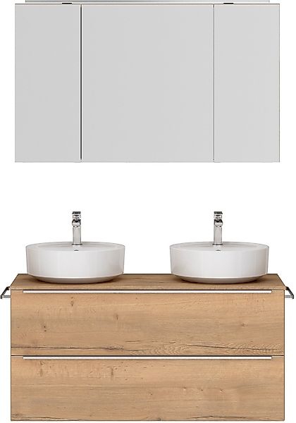 nobilia® Badmöbel-Set »Alvene«, (2 St., vormontiert, mit Soft-Close), inkl. günstig online kaufen