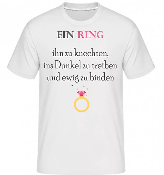 Ein Ring Ihn Zu Knechten · Shirtinator Männer T-Shirt günstig online kaufen