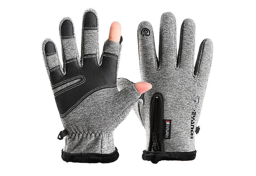 BTTO Angelhandschuhe Fahrradhandschuhe Sporthandschuhe Herren Warme Aktivit günstig online kaufen